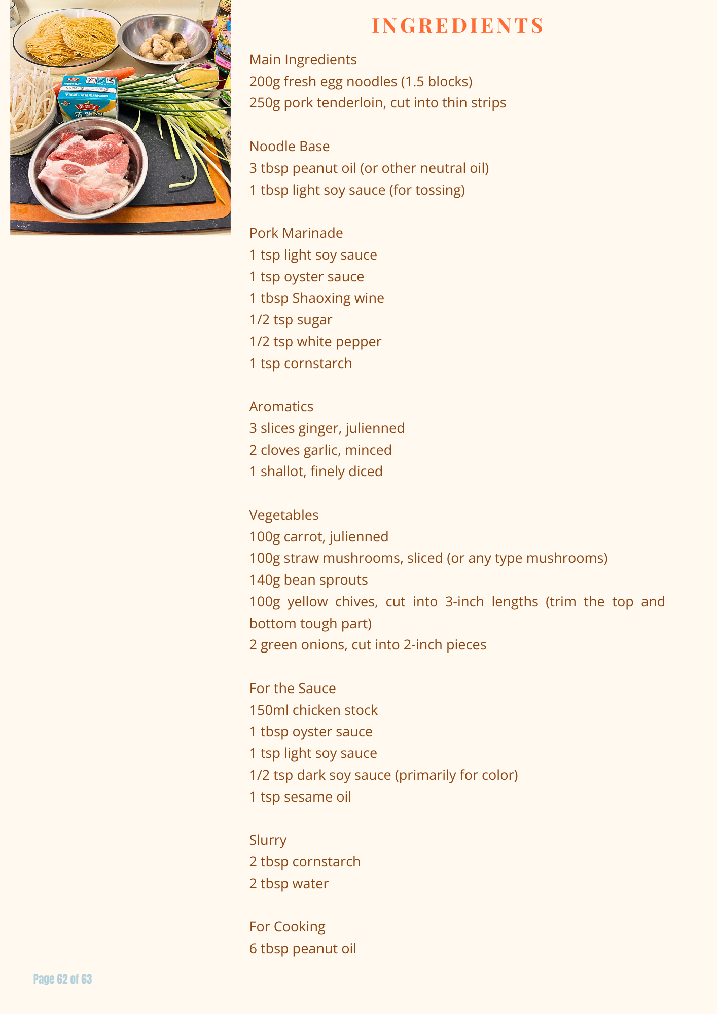 Taste Of Tou Chinese Home-Cooked Food Volume 1