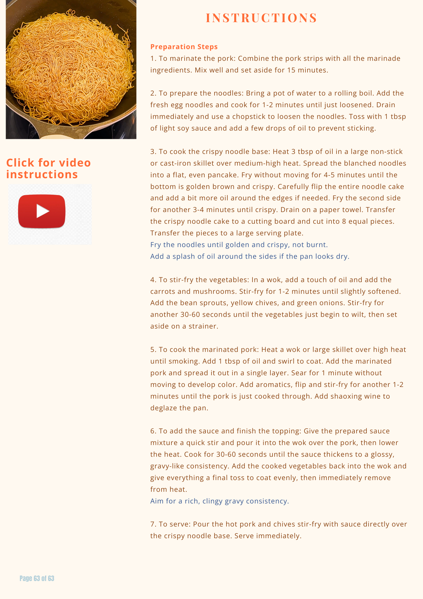 Taste Of Tou Chinese Home-Cooked Food Volume 1
